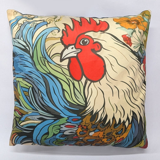 Hen Decorative Pillow by Third Coast Pillows